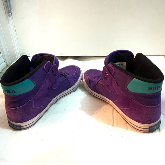 Purple Supra Skytop Men's Shoe Size 8 US Sneaker - Picture 4 of 7
